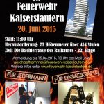Foto: Feuerwehr Kaiserslautern - 1. Feuerwehrtreppenlauf der Feuerwehr Kaiserslautern